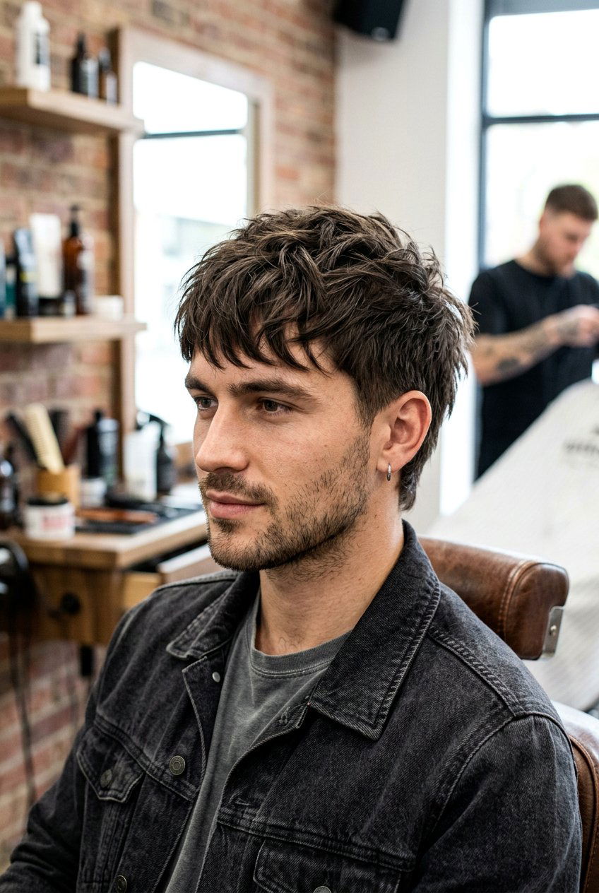 Short Wolf Cut - 20 wolf cut men - 20 wolf cut men