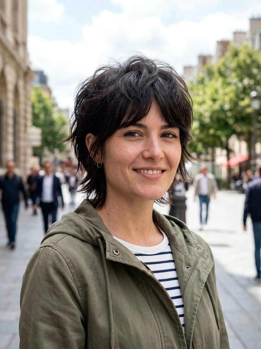 Short Wolf Cut For Square Face - 20 short haircut for square face women - 20 short haircut for square face women