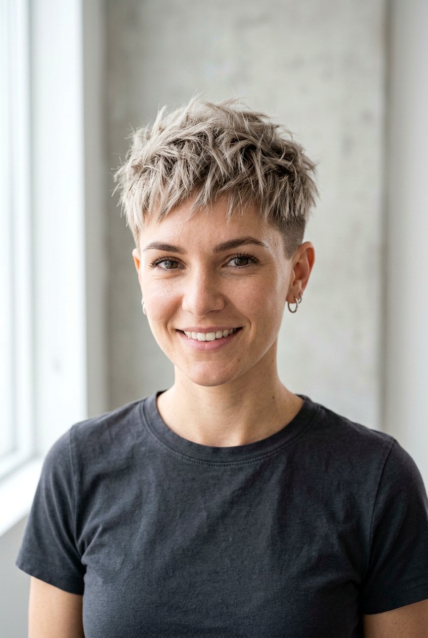 Short choppy pixie - 20 choppy pixie haircut - 20 choppy pixie haircut