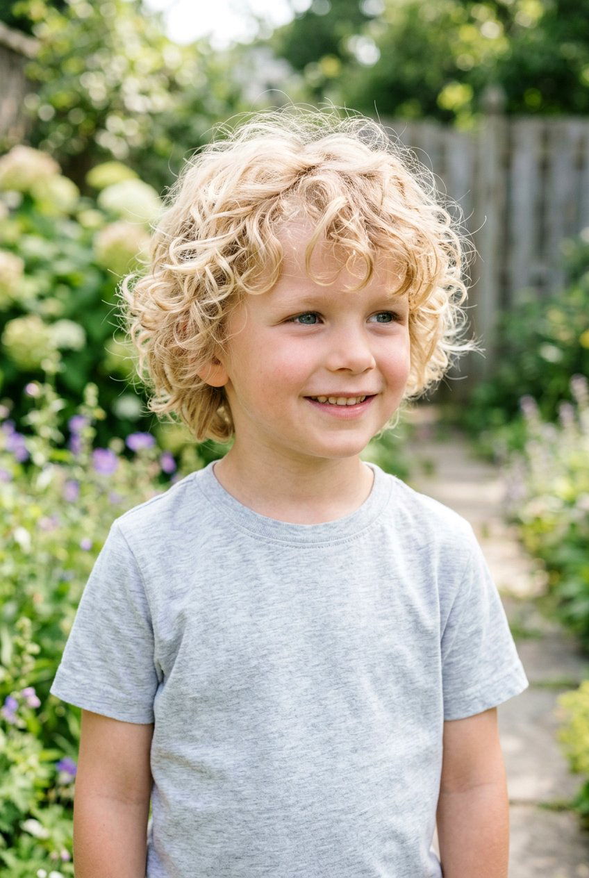20 Cutest Little Boy Curly Shag Haircut Ideas To Try Now