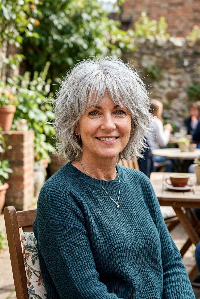 Short gray shag - 20 short gray hairstyles - 20 short gray hairstyles