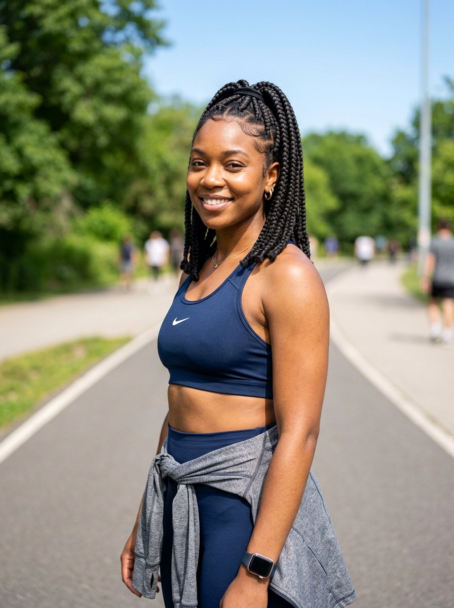 Short jumbo knotless braids ponytail - 20 jumbo knotless braids ponytail - 20 jumbo knotless braids ponytail