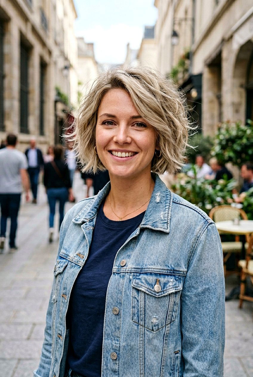 Short micro bob with layers - 20 90s bob for fine hair women - 20 90s bob for fine hair women