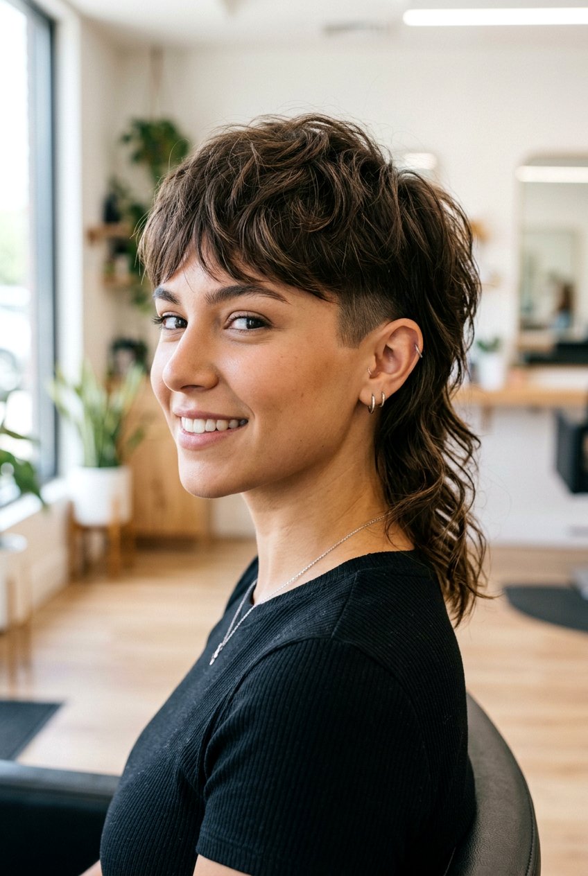 Short mullet - 20 modern mullet haircut - 20 modern mullet haircut