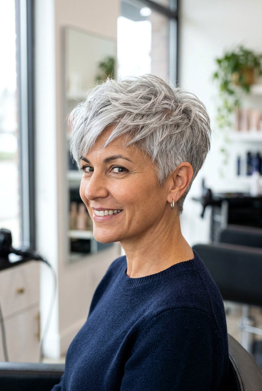 Short pixie cut for thick hair - 20 hairstyles for thick hair - 20 hairstyles for thick hair