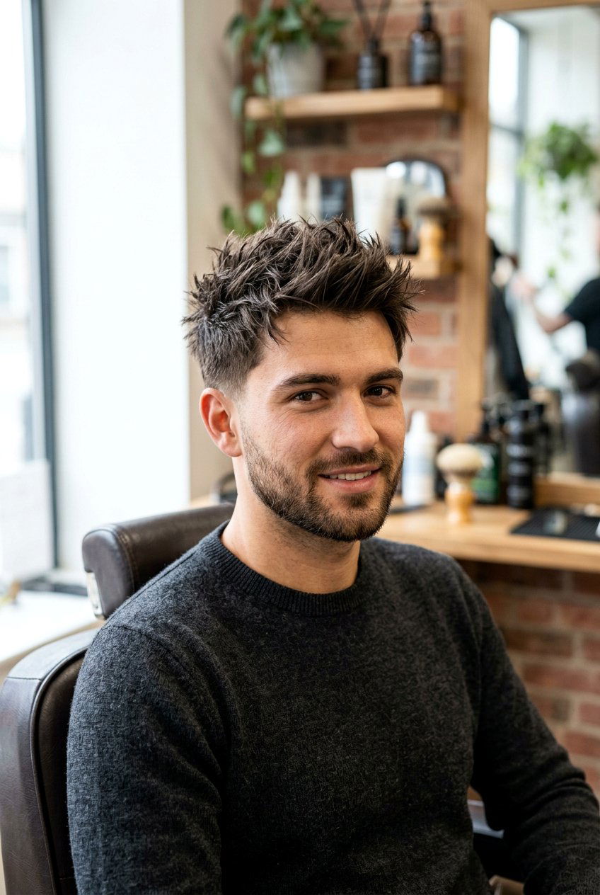 Short shag - 20 shag haircut for men - 20 shag haircut for men