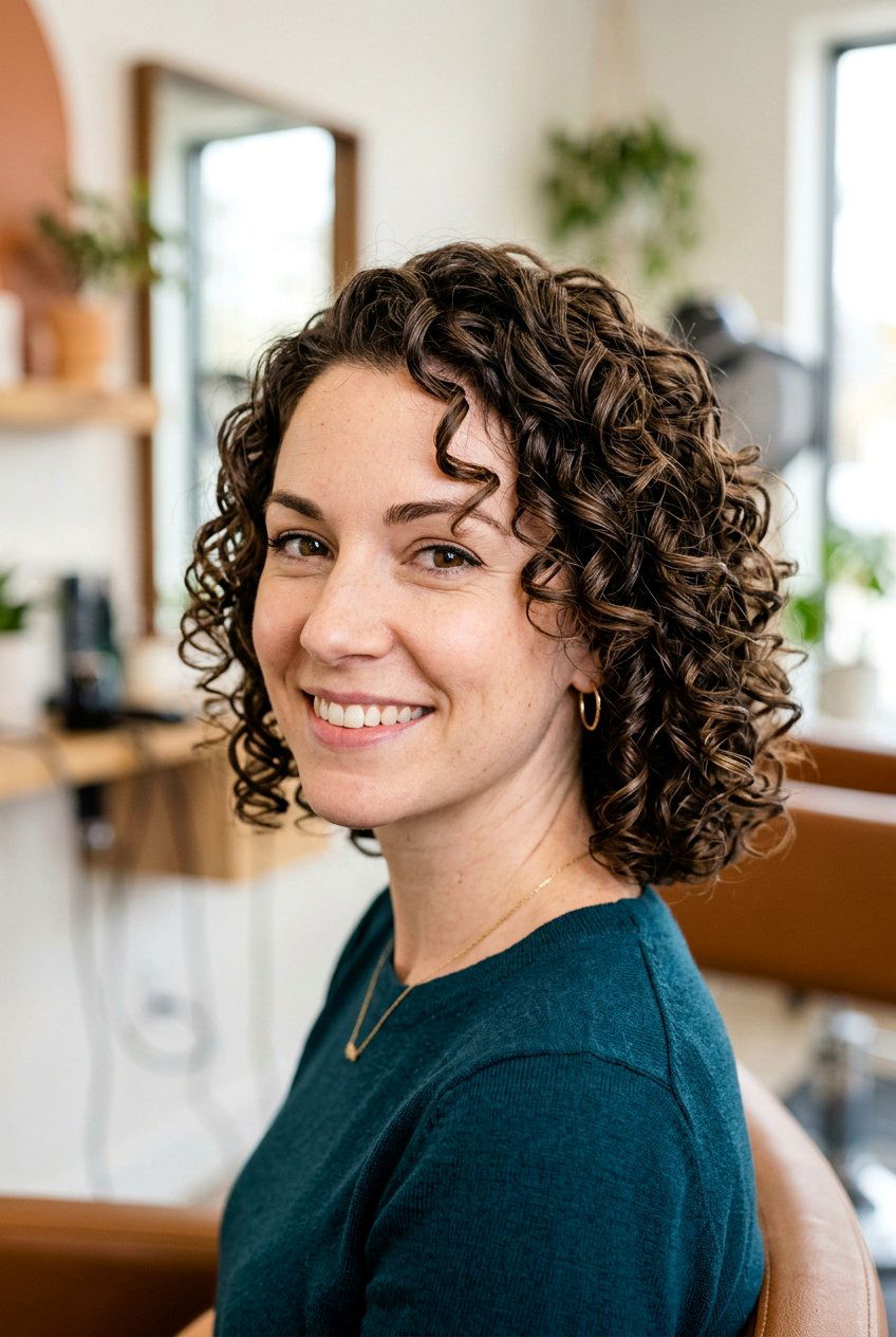 Short spiral perm - 20 spiral perm hairstyles - 20 spiral perm hairstyles