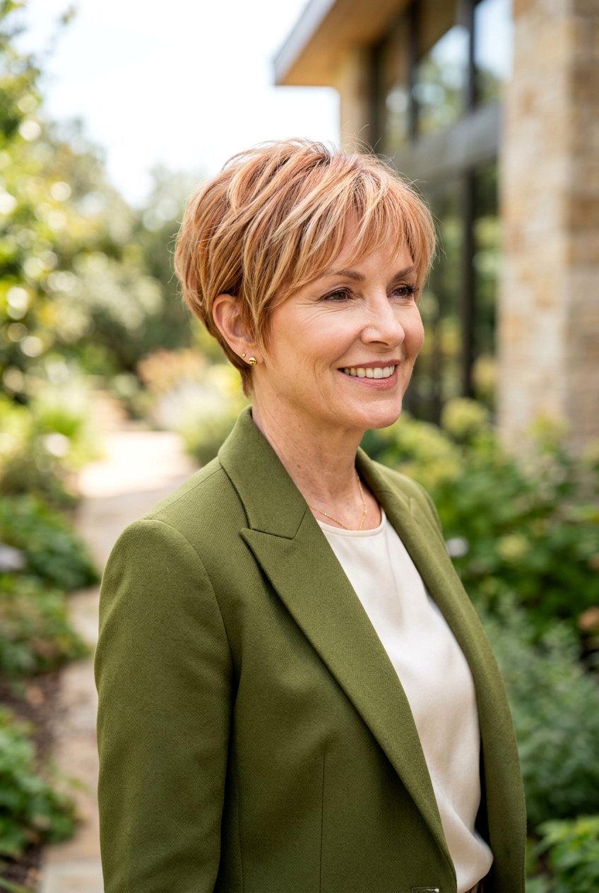 Short strawberry blonde balayage with bangs - 20 strawberry blonde balayage for mature women - 20 strawberry blonde balayage for mature women