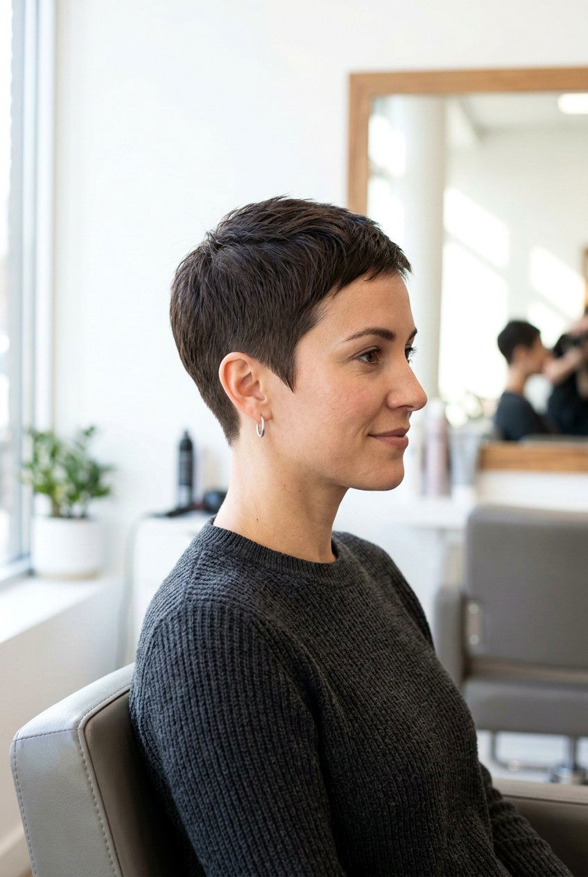 Short tapered pixie cut - 20 tapered pixie cut - 20 tapered pixie cut