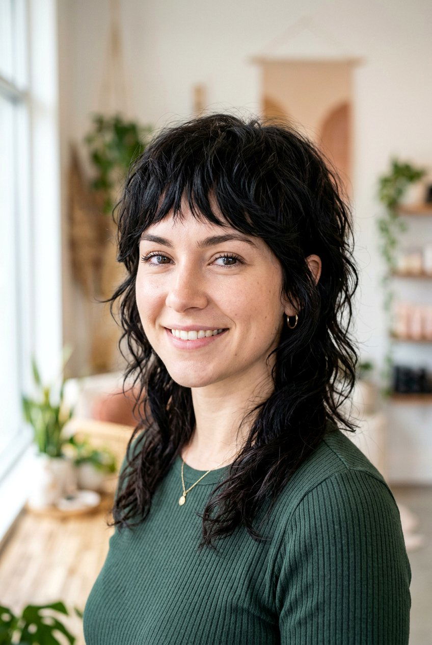 Short wavy wolf cut - 20 short wavy hairstyles - 20 short wavy hairstyles