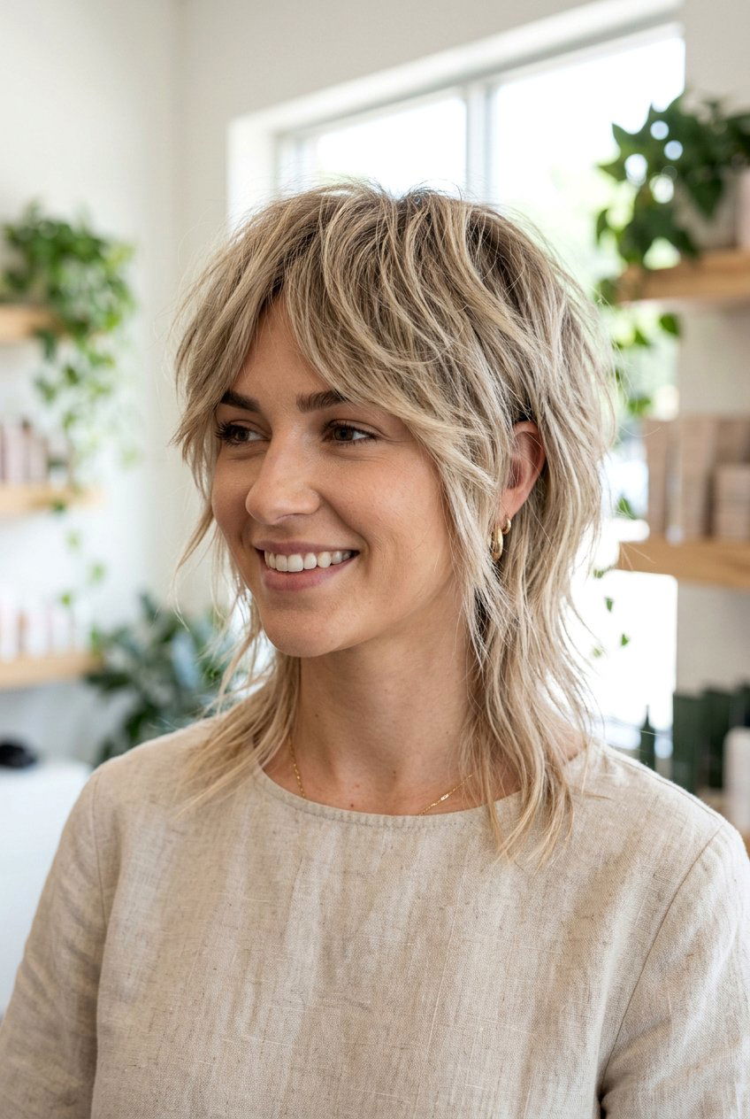 Short wolf cut - 20 short layered haircuts - 20 short layered haircuts