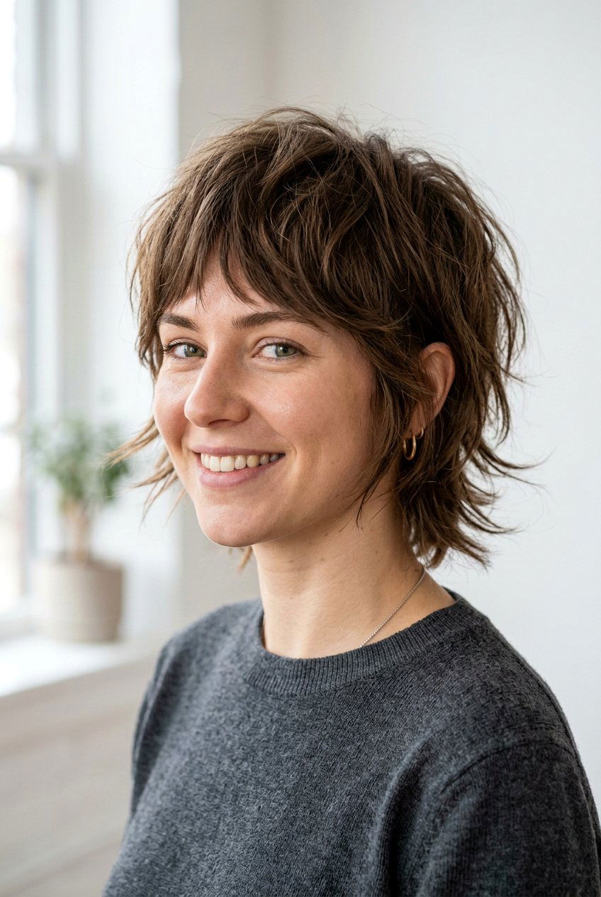 Short wolf cut - 20 wolf cut for women - 20 wolf cut for women