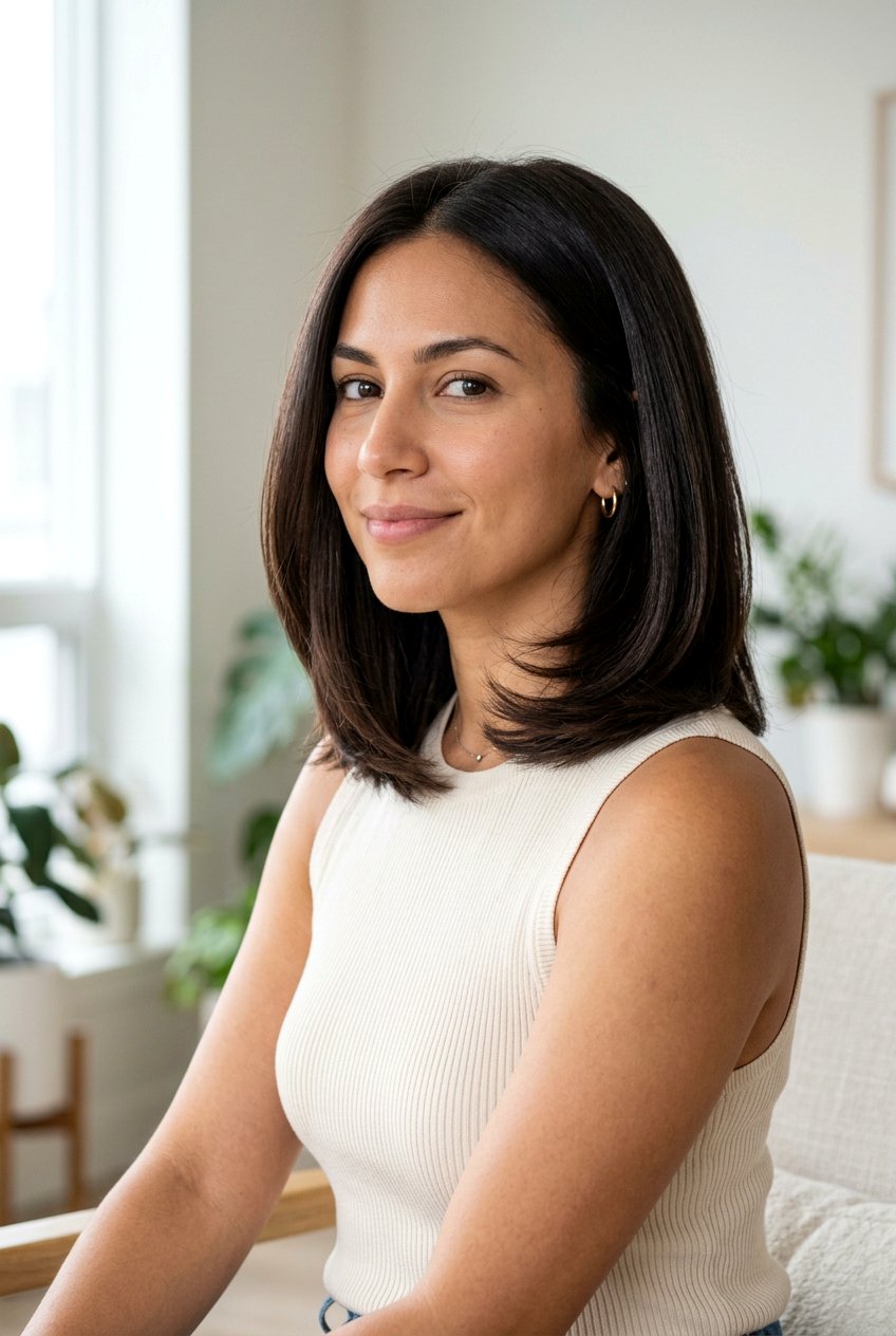 Shoulder Grazing Bob Haircut For Thick Hair - 20 shoulder grazing bob haircut - 20 shoulder grazing bob haircut