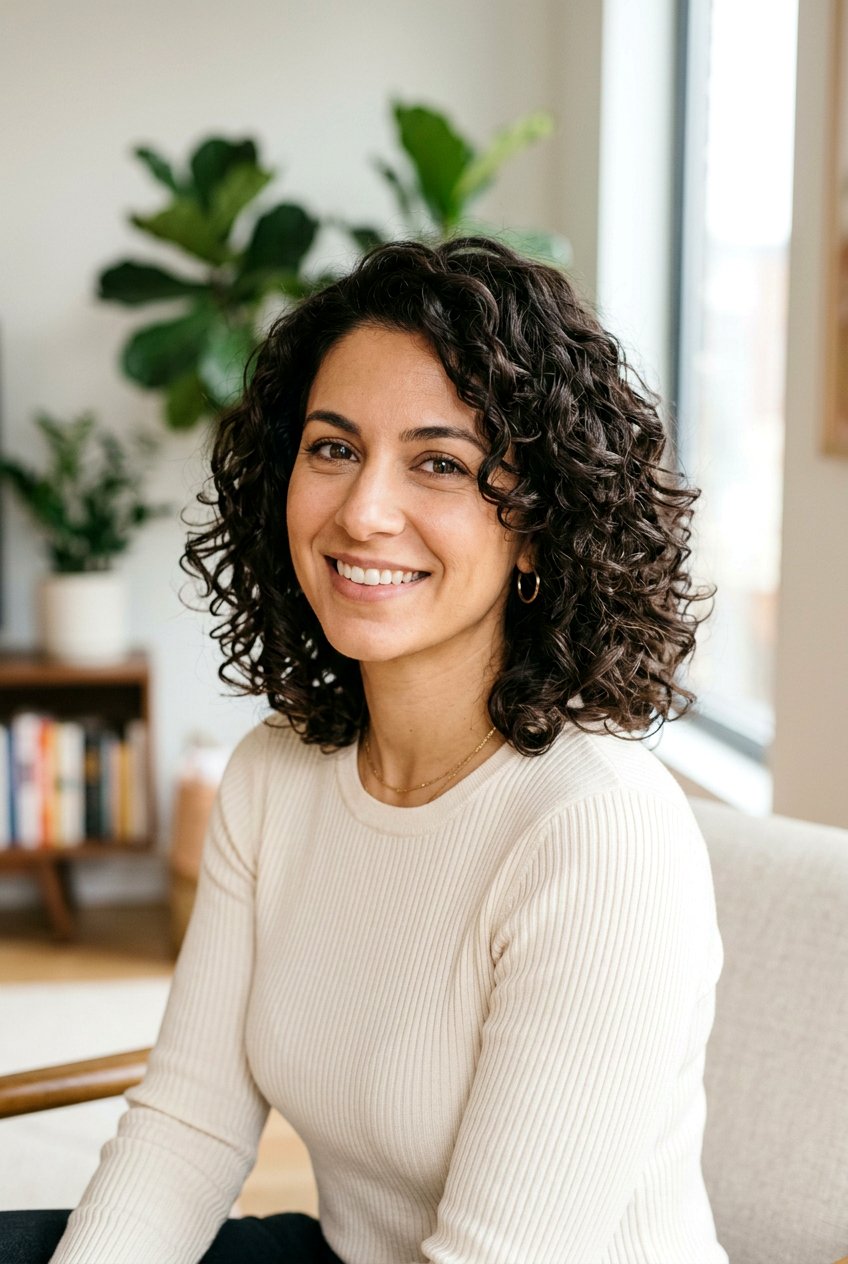 Shoulder Grazing Curly Bob For Thick Hair - 20 curly bob for thick curly hair - 20 curly bob for thick curly hair