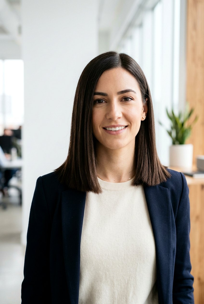 Shoulder Length Blunt Cut Hair - 20 internship hairstyles for women - 20 internship hairstyles for women