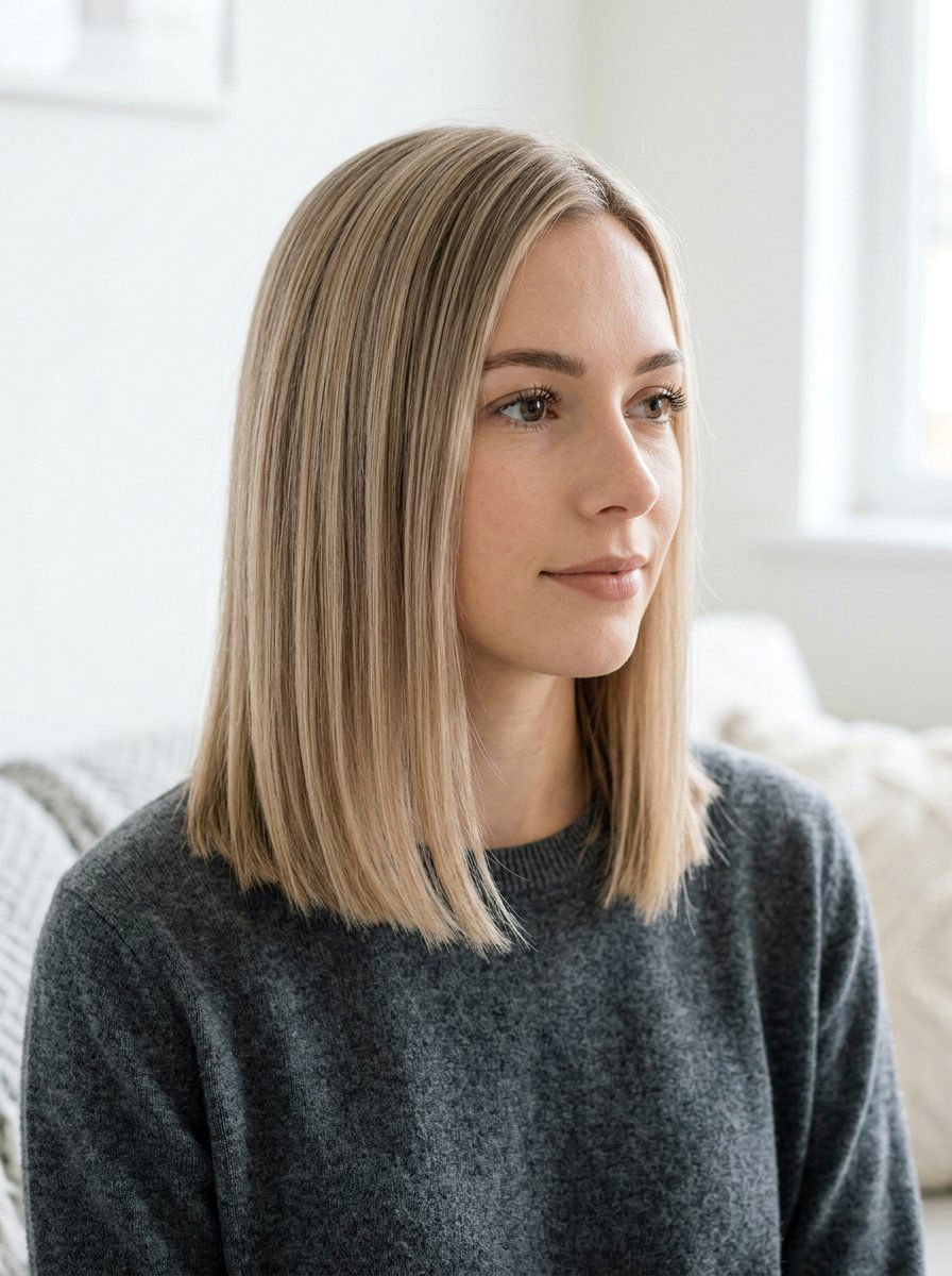 20 Voluminous Shoulder Length Haircut Ideas For Thin Hair