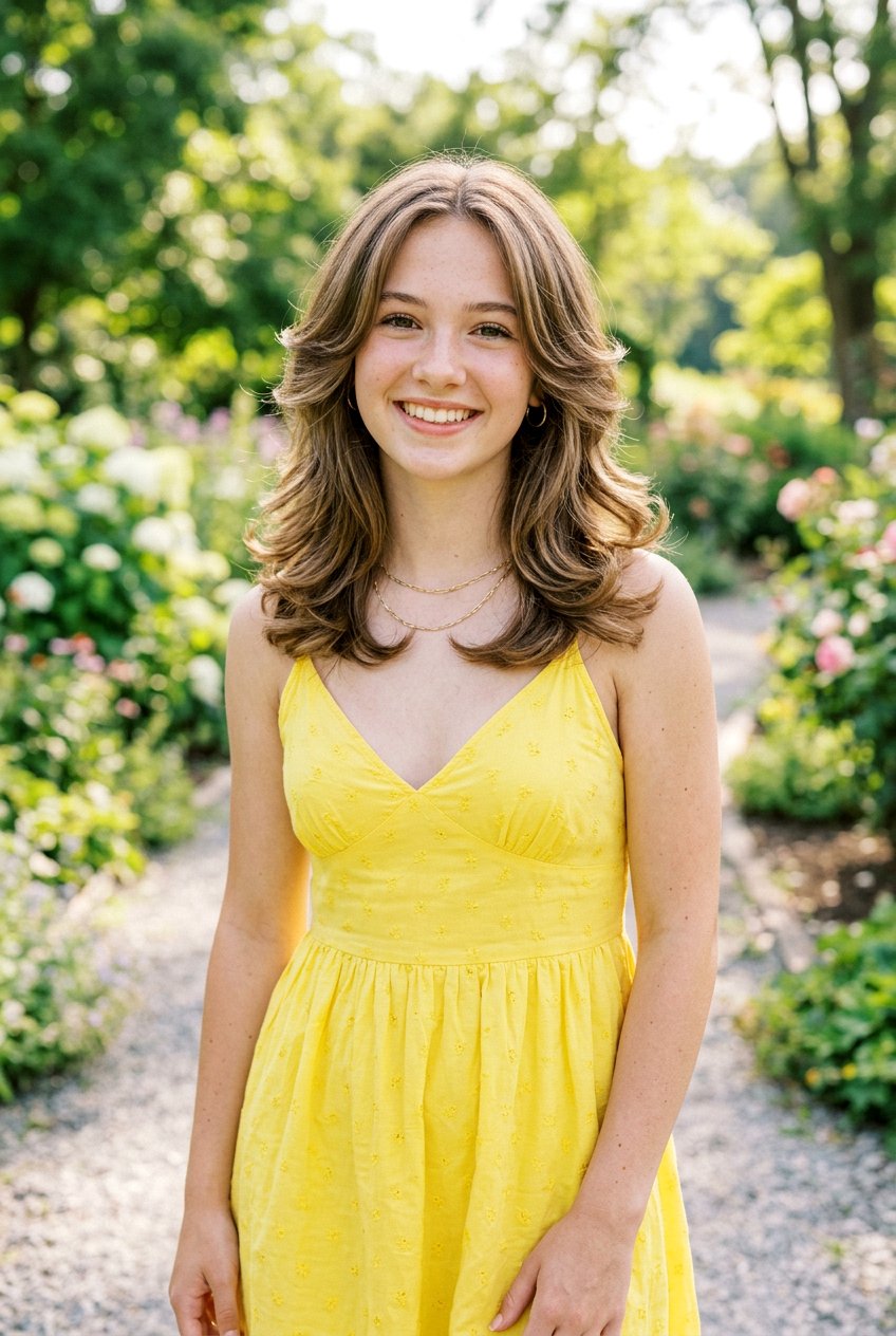 Shoulder Length Butterfly Cut - 20 butterfly layers for teenage girls - 20 butterfly layers for teenage girls