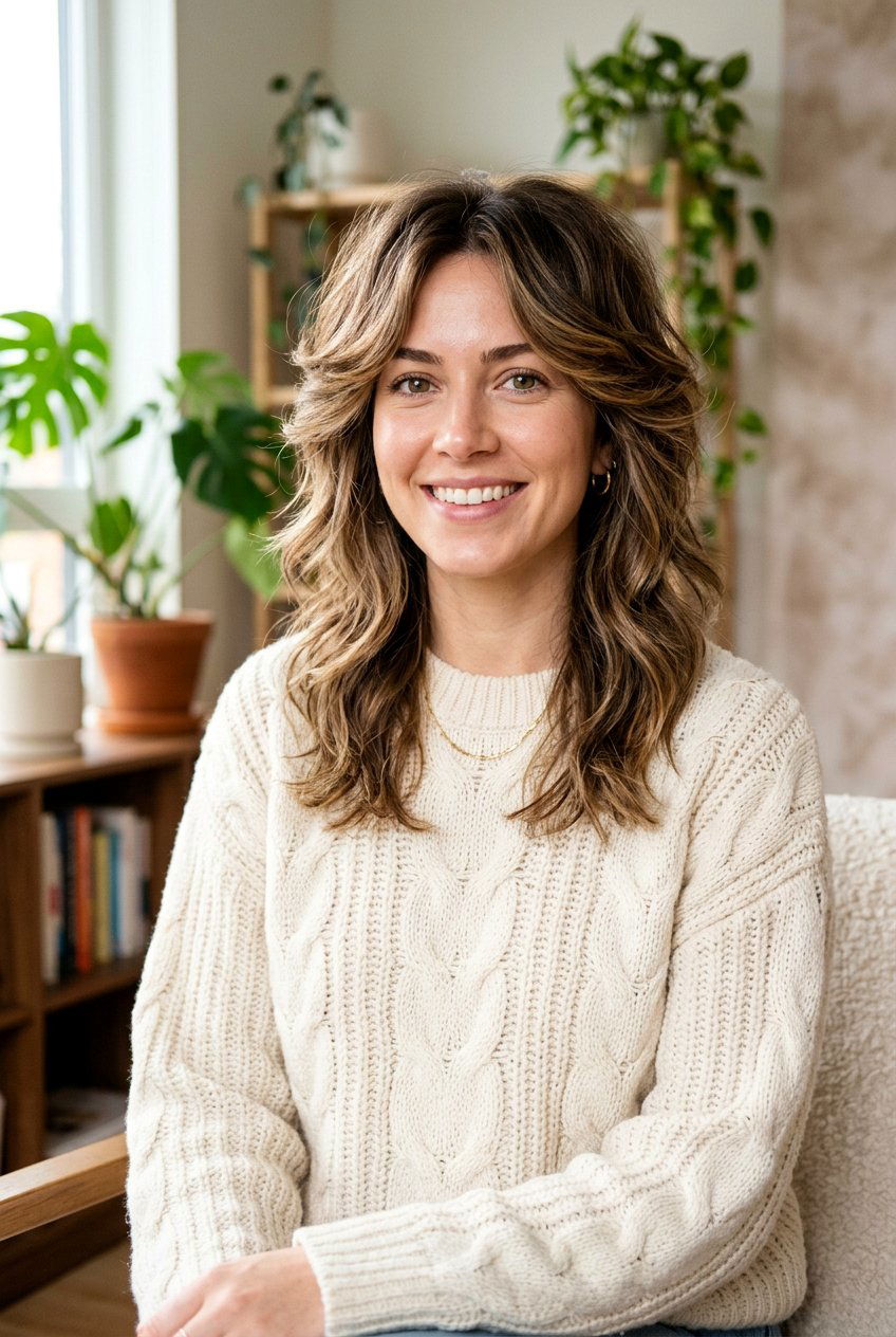 Shoulder Length Butterfly Haircut - 20 bouncy hairstyle for shoulder length hair - 20 bouncy hairstyle for shoulder length hair