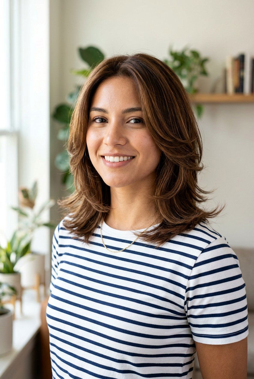 Shoulder Length Butterfly Haircut Without Bangs - 20 shoulder length butterfly haircut - 20 shoulder length butterfly haircut