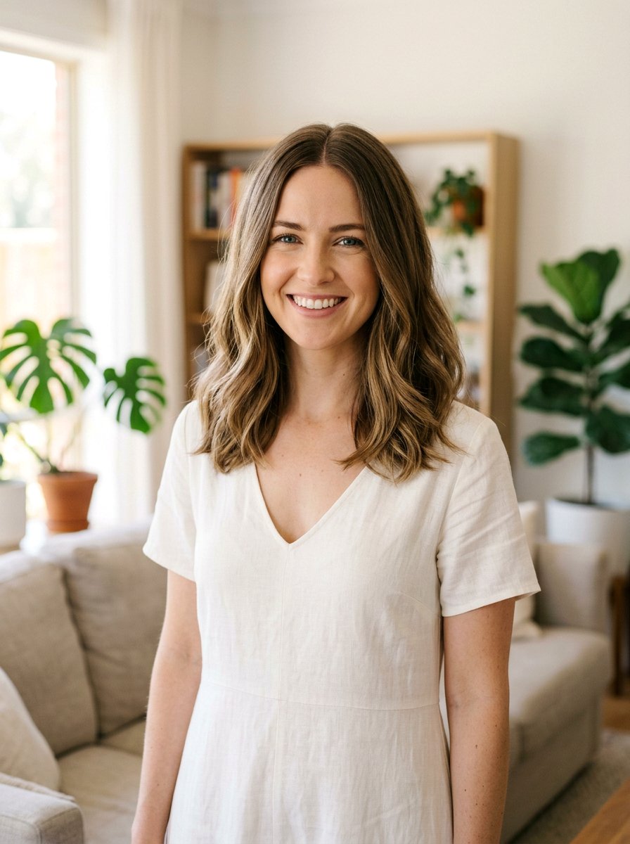 Shoulder Length Center Part Cut For Oval Face - 20 shoulder length haircut with center part - 20 shoulder length haircut with center part