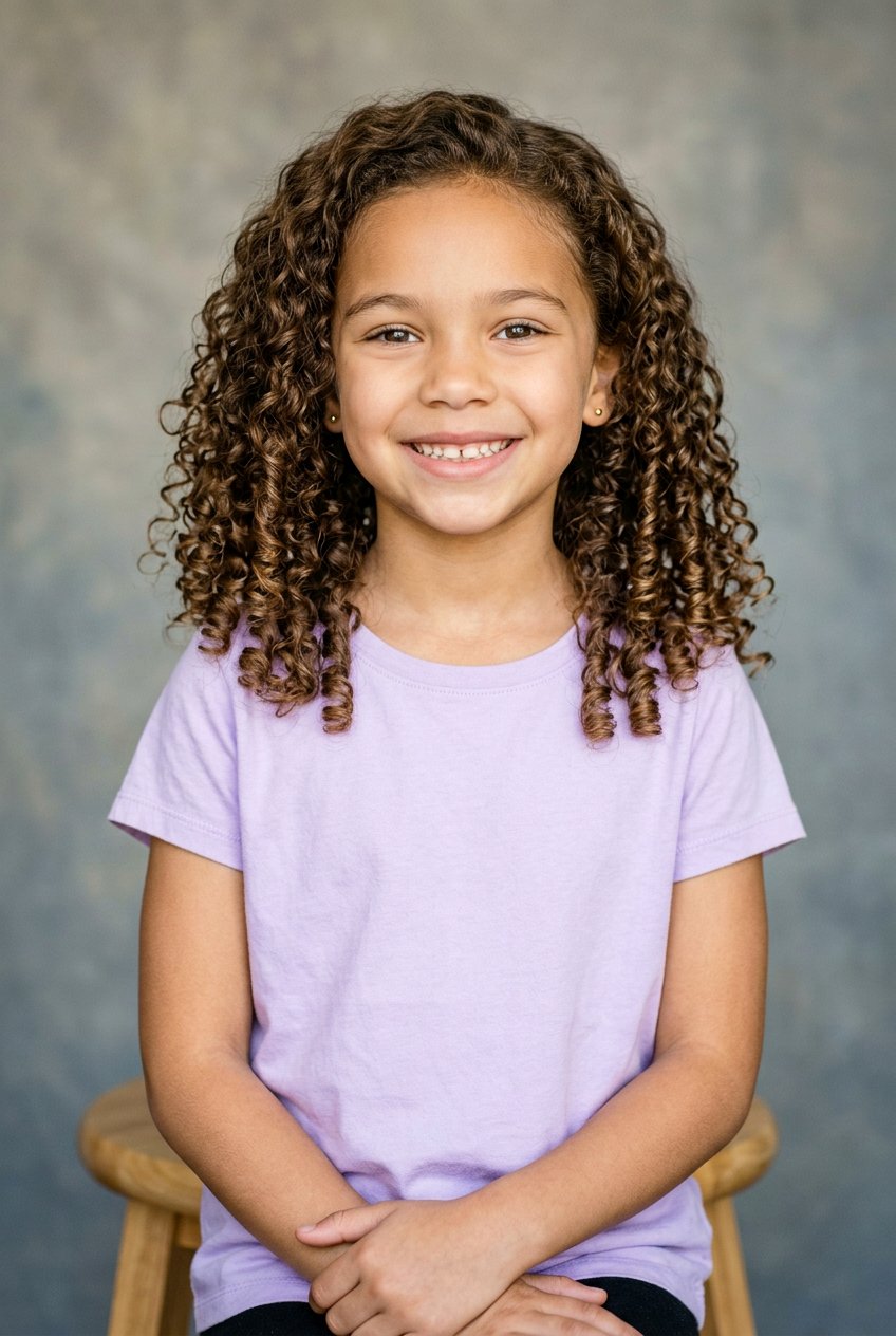 Shoulder Length Curls For School Pictures - 20 school picture day curls - 20 school picture day curls