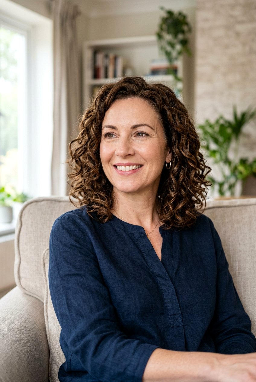 Shoulder Length Curly Bob For Women Over 40 - 20 curly haircut for women over 40 - 20 curly haircut for women over 40