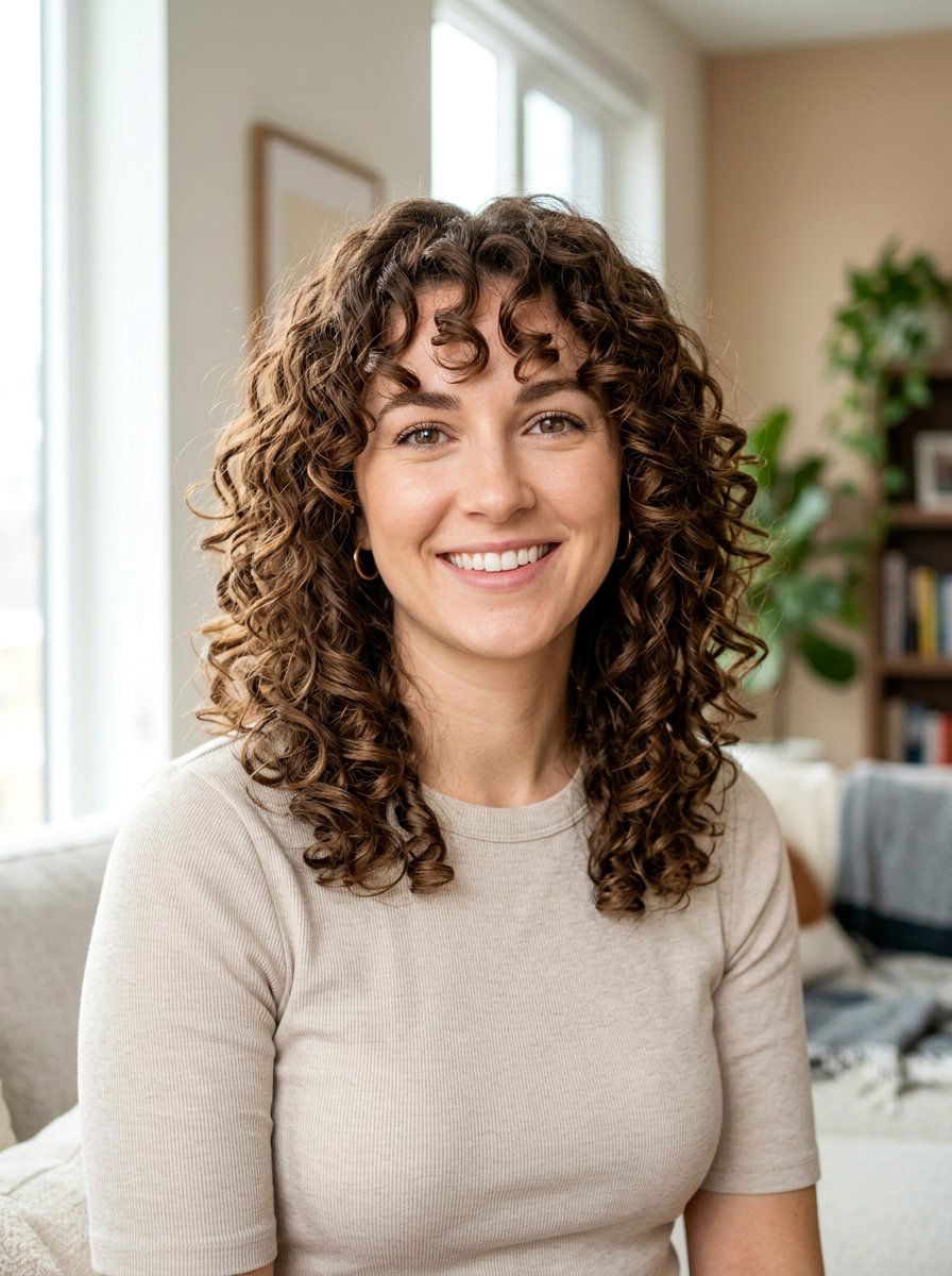 20 Shoulder Length Curly Layers Haircut Ideas to Try Now