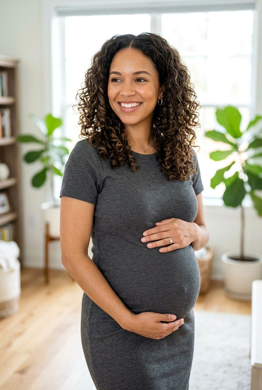 Shoulder Length Curly Maternity Hair - 20 maternity shoot curls hairstyle - 20 maternity shoot curls hairstyle