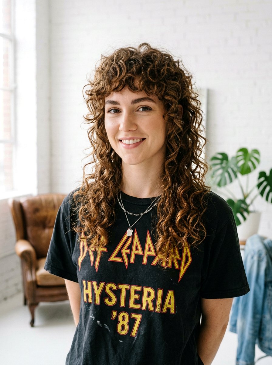 Shoulder Length Curly Mullet - 20 polished haircut for curly shoulder length hair - 20 polished haircut for curly shoulder length hair