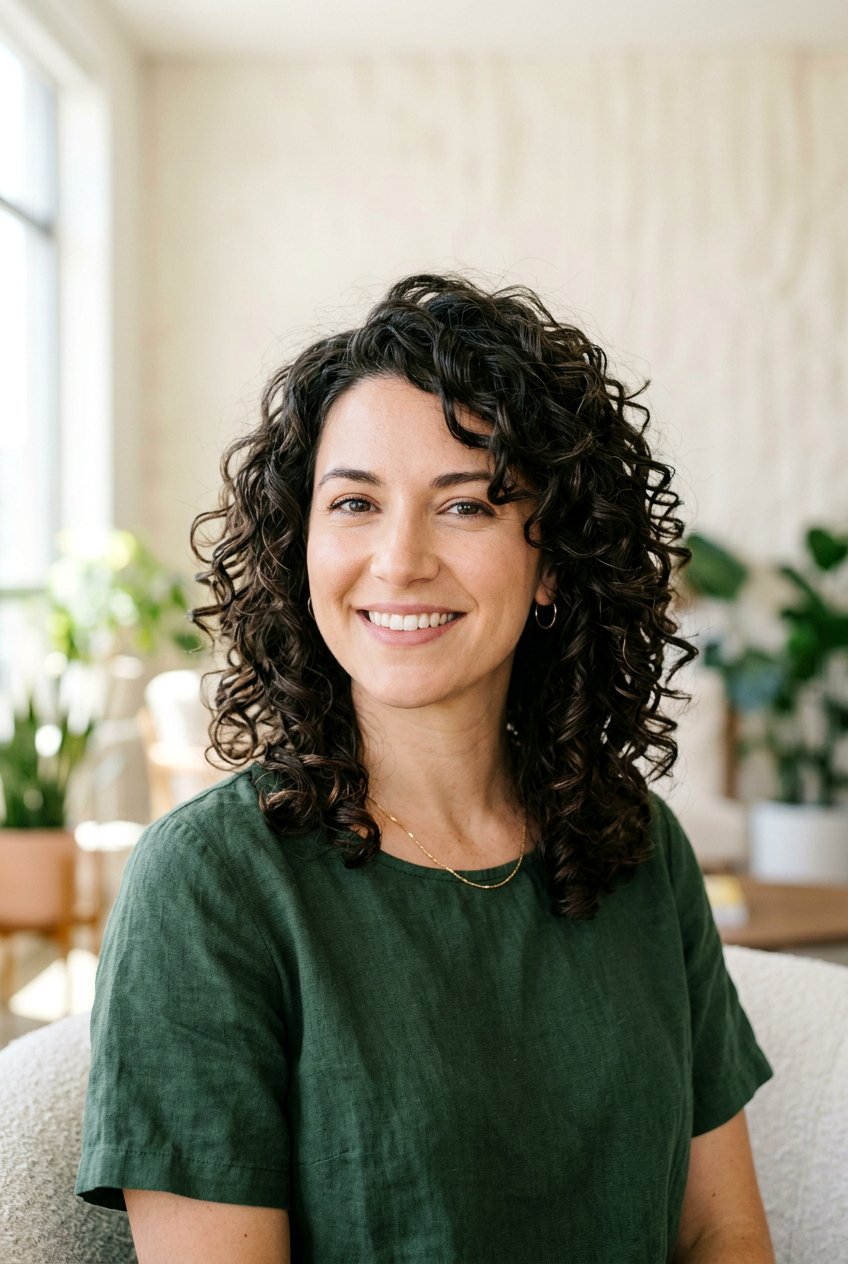 Shoulder Length Curly Shag - 20 curly shag haircut - 20 curly shag haircut