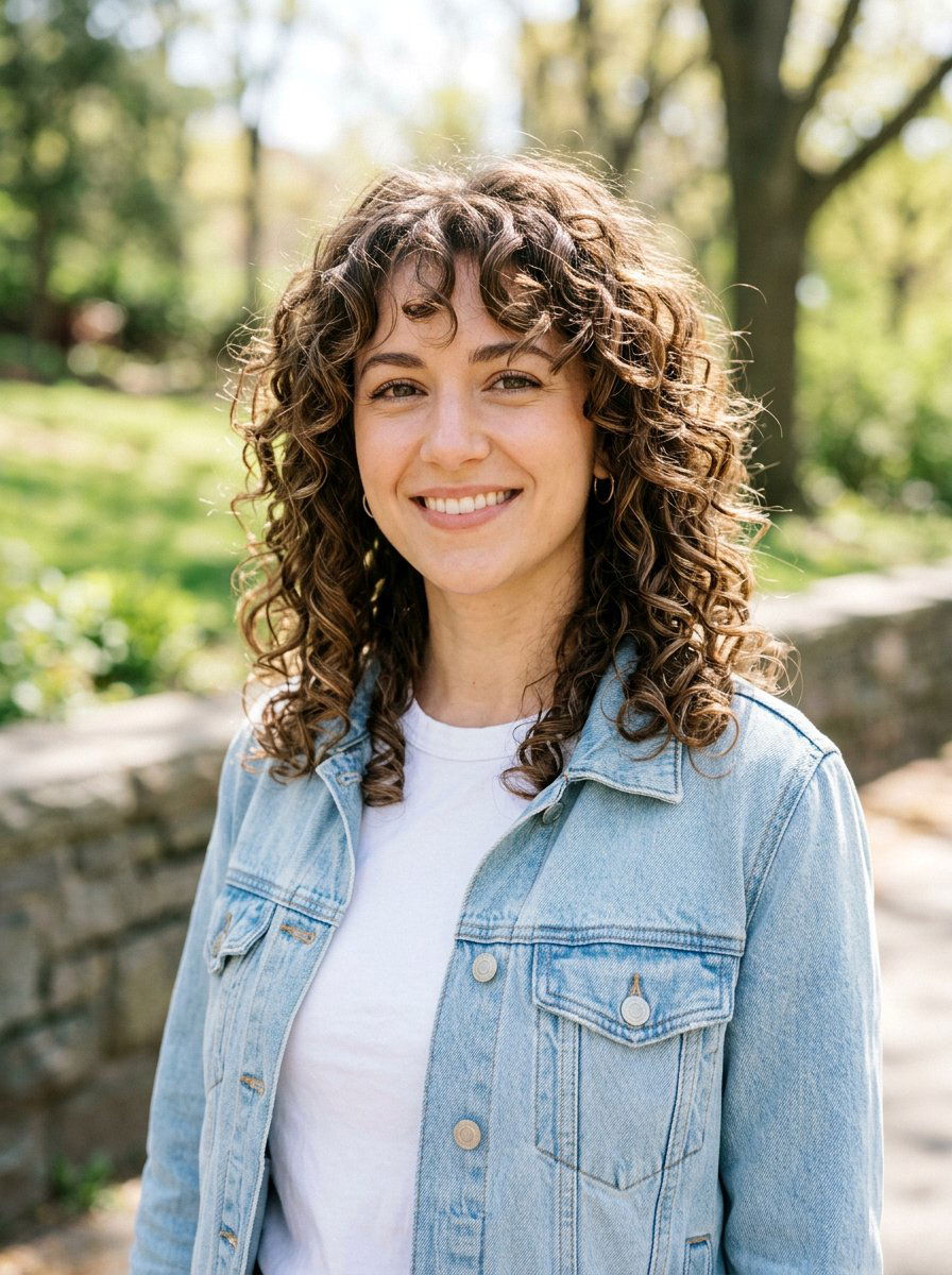 Shoulder Length Curly Shag - 20 soft curls hairstyle for older women - 20 soft curls hairstyle for older women