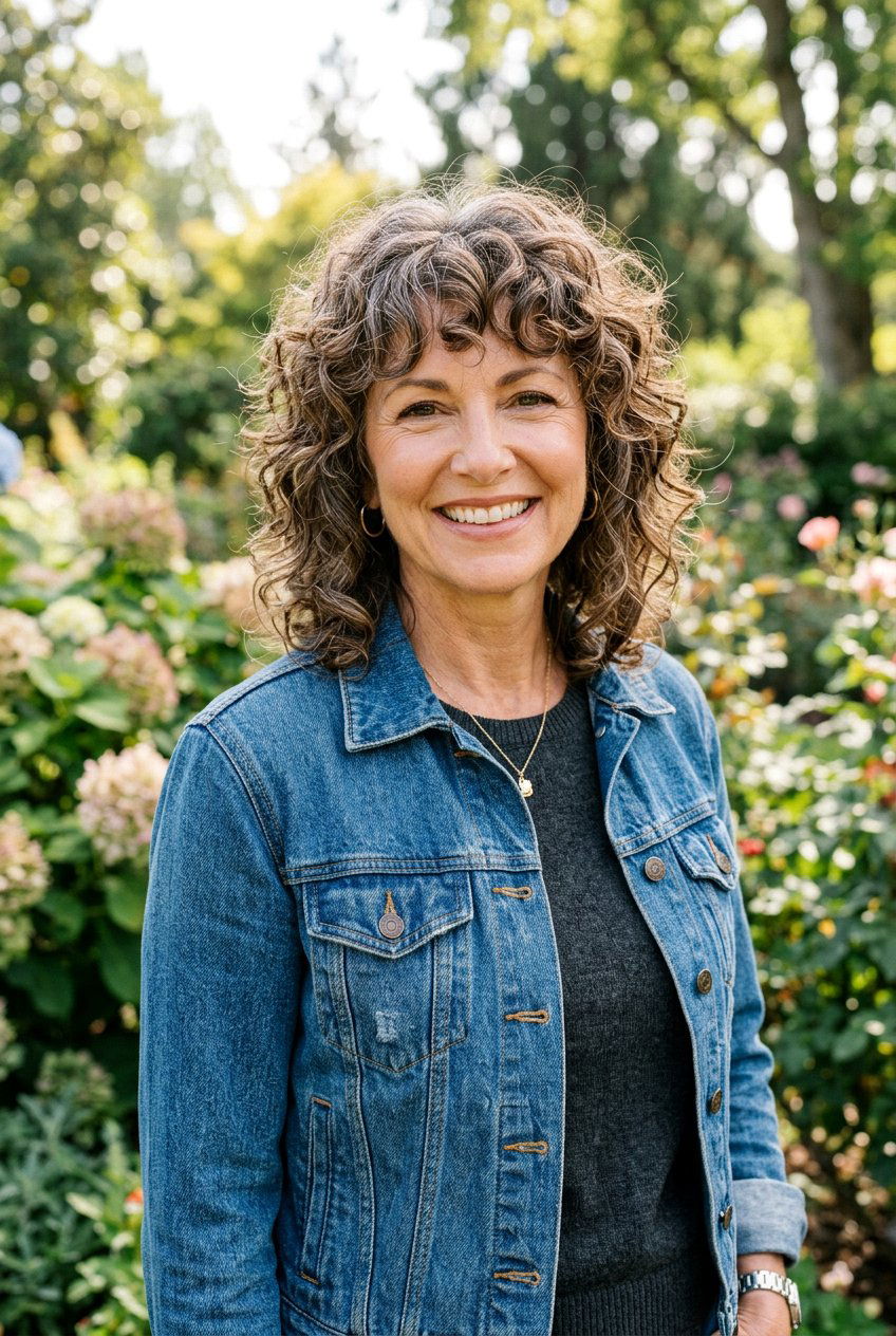 Shoulder Length Curly Shag Haircut - 20 mature women curly haircut ideas - 20 mature women curly haircut ideas