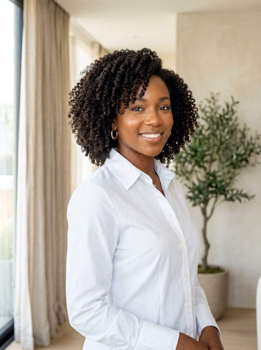 Shoulder Length Curly Tapered Cut - 20 polished haircut for curly shoulder length hair - 20 polished haircut for curly shoulder length hair