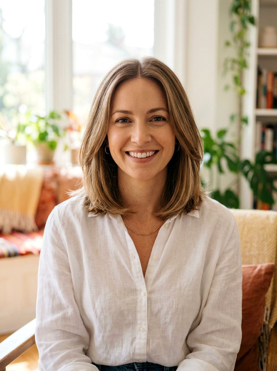 Shoulder Length Cut For Fine Hair With Center Part - 20 shoulder length haircut with center part - 20 shoulder length haircut with center part