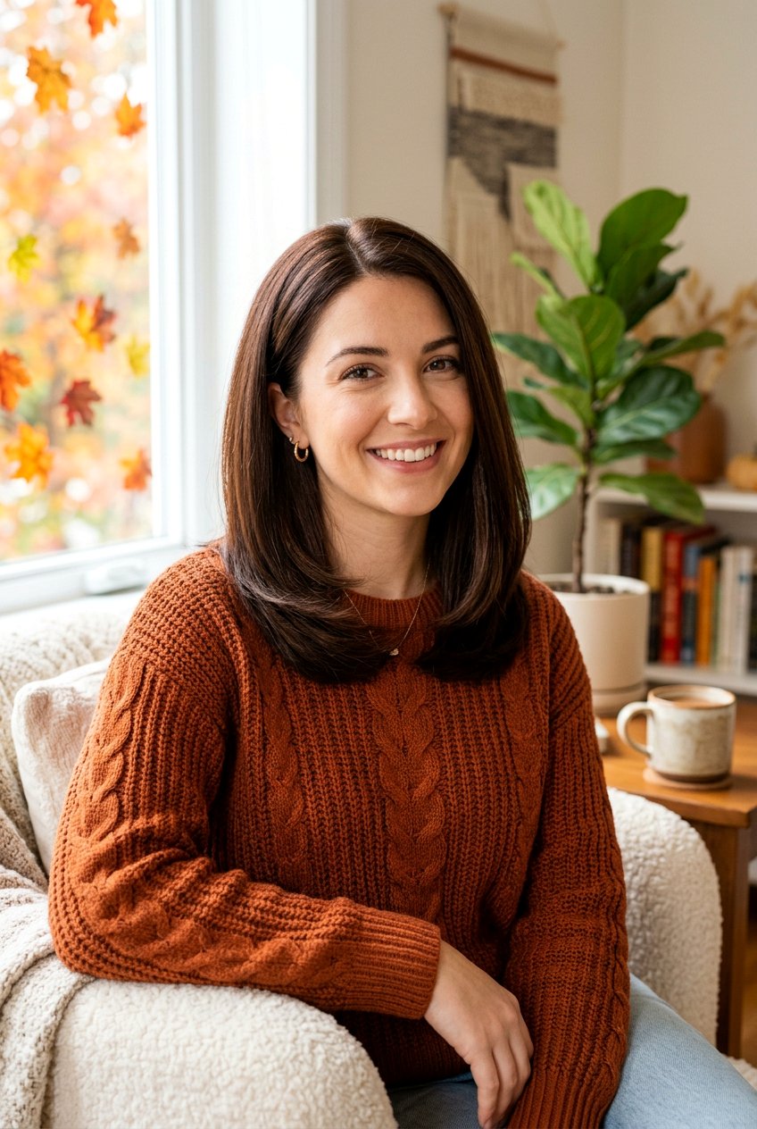 Shoulder Length Cut With Invisible Layers - 20 haircut for thinning crown women - 20 haircut for thinning crown women