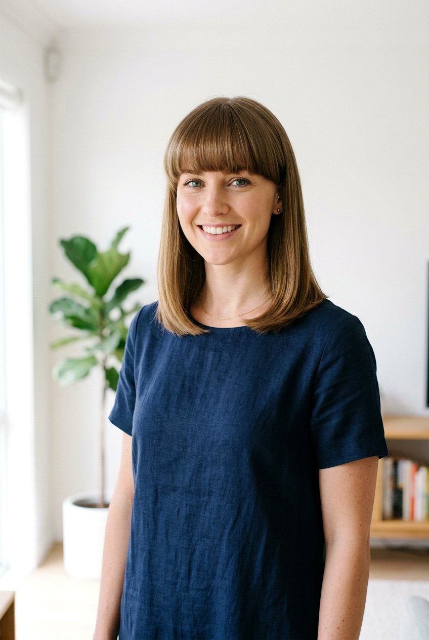 Shoulder Length Cut With Rounded Bangs For Fine Hair - 20 shoulder length haircut for fine hair with bangs - 20 shoulder length haircut for fine hair with bangs