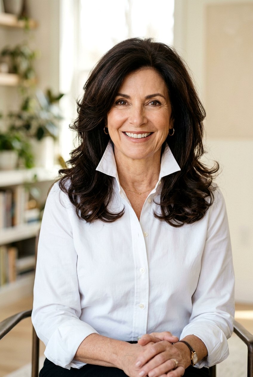 Shoulder Length Dark Espresso Brunette For Older Women - 20 dark espresso brunette for mature women - 20 dark espresso brunette for mature women