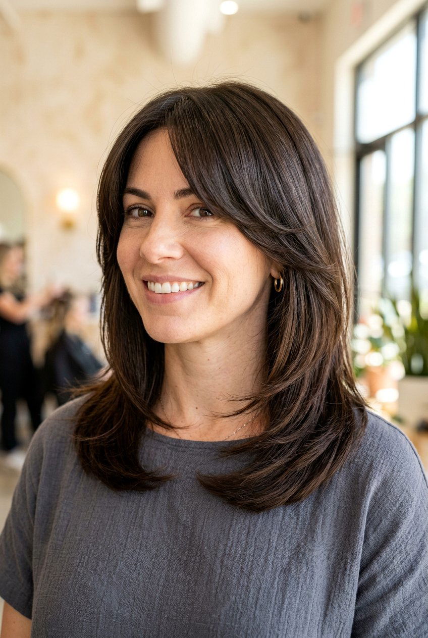 Shoulder Length Diametrix Cut - 20 curly hairstyles for medium hair - 20 curly hairstyles for medium hair