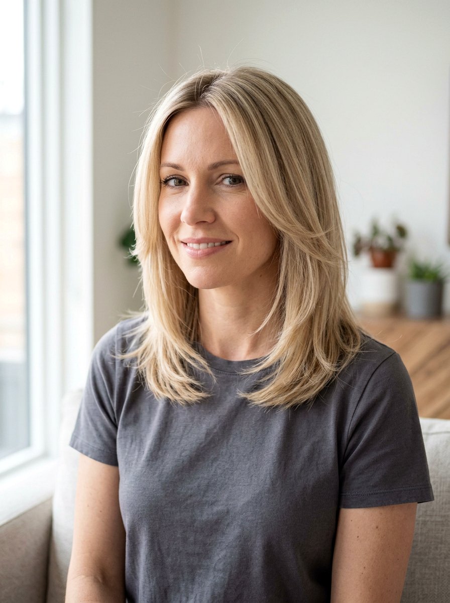 Shoulder Length Feathered Haircut For Fine Hair - 20 shoulder length haircut with feathered ends - 20 shoulder length haircut with feathered ends