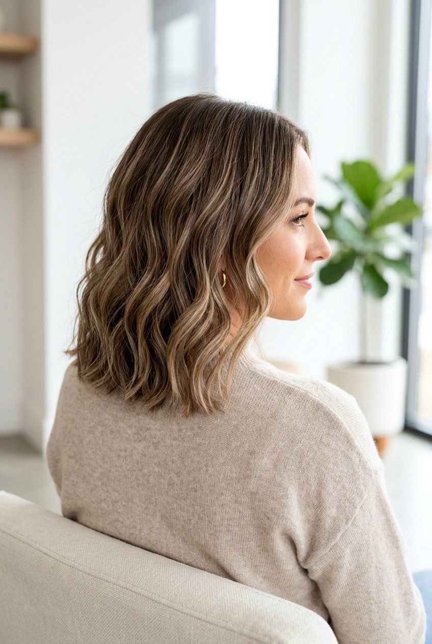Shoulder Length Hair With Babylights - 20 hair color ideas for shoulder length hair - 20 hair color ideas for shoulder length hair