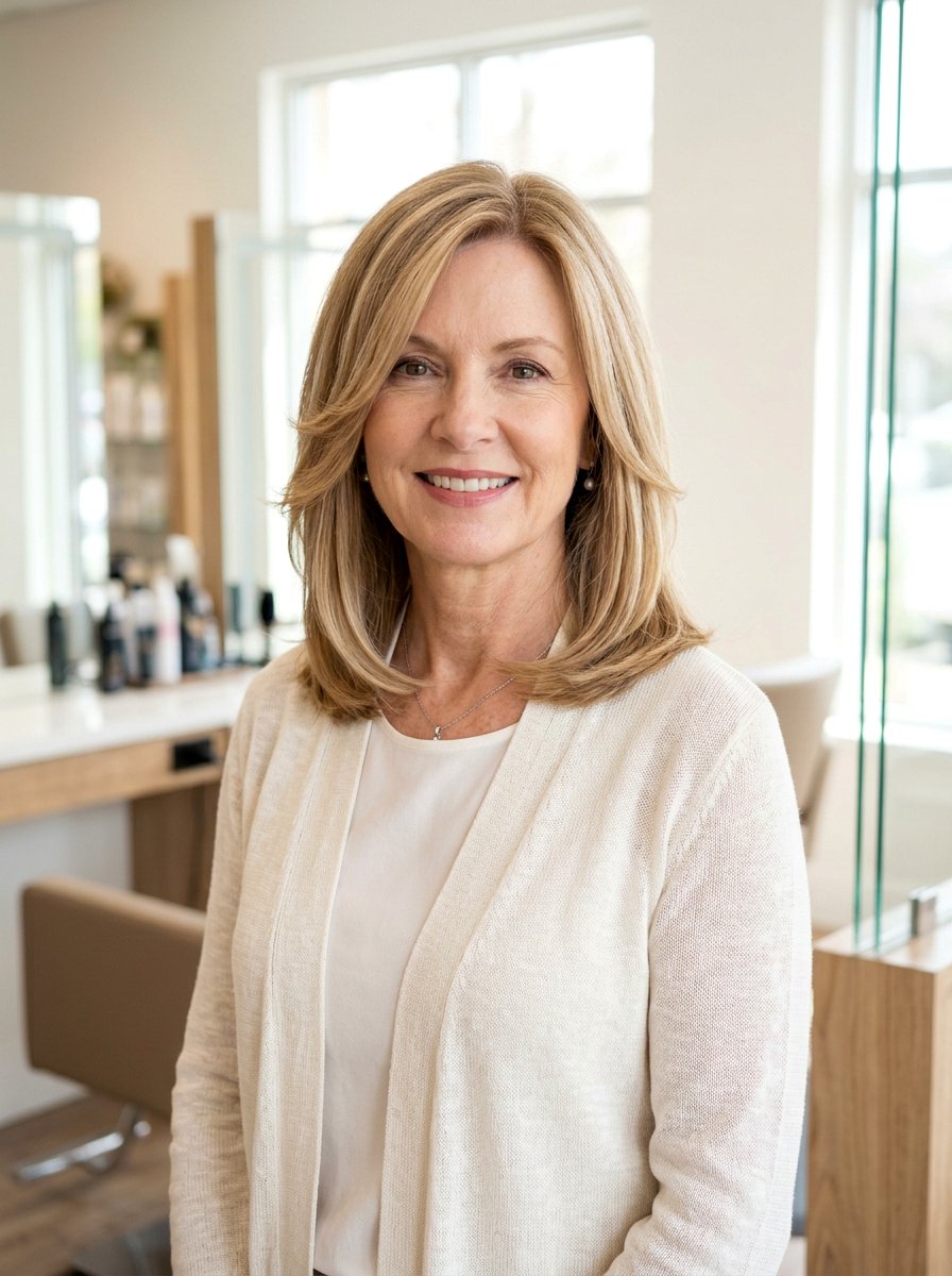 Shoulder Length Haircut With Face Framing Layers Over 50 - 20 shoulder length haircut for women over 50 - 20 shoulder length haircut for women over 50