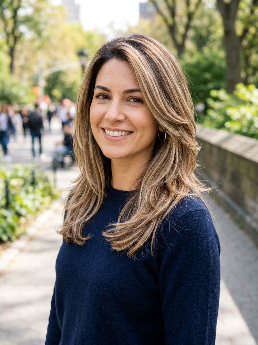 Shoulder Length Haircut With Layers And Highlights For Thick Hair - 20 shoulder length haircut for thick hair - 20 shoulder length haircut for thick hair