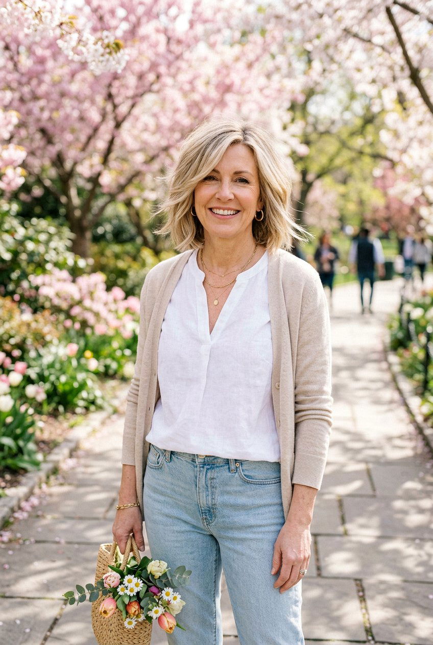 20 Sophisticated Medium Haircut Styles For Women Over 40