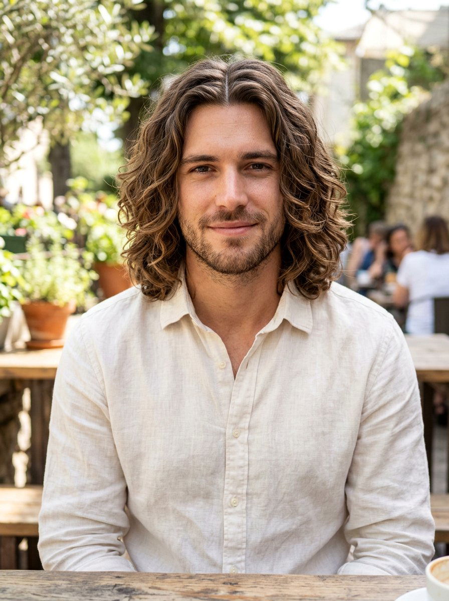 20 Coolest Shoulder Length Layered Hair Men Styles to Try Now