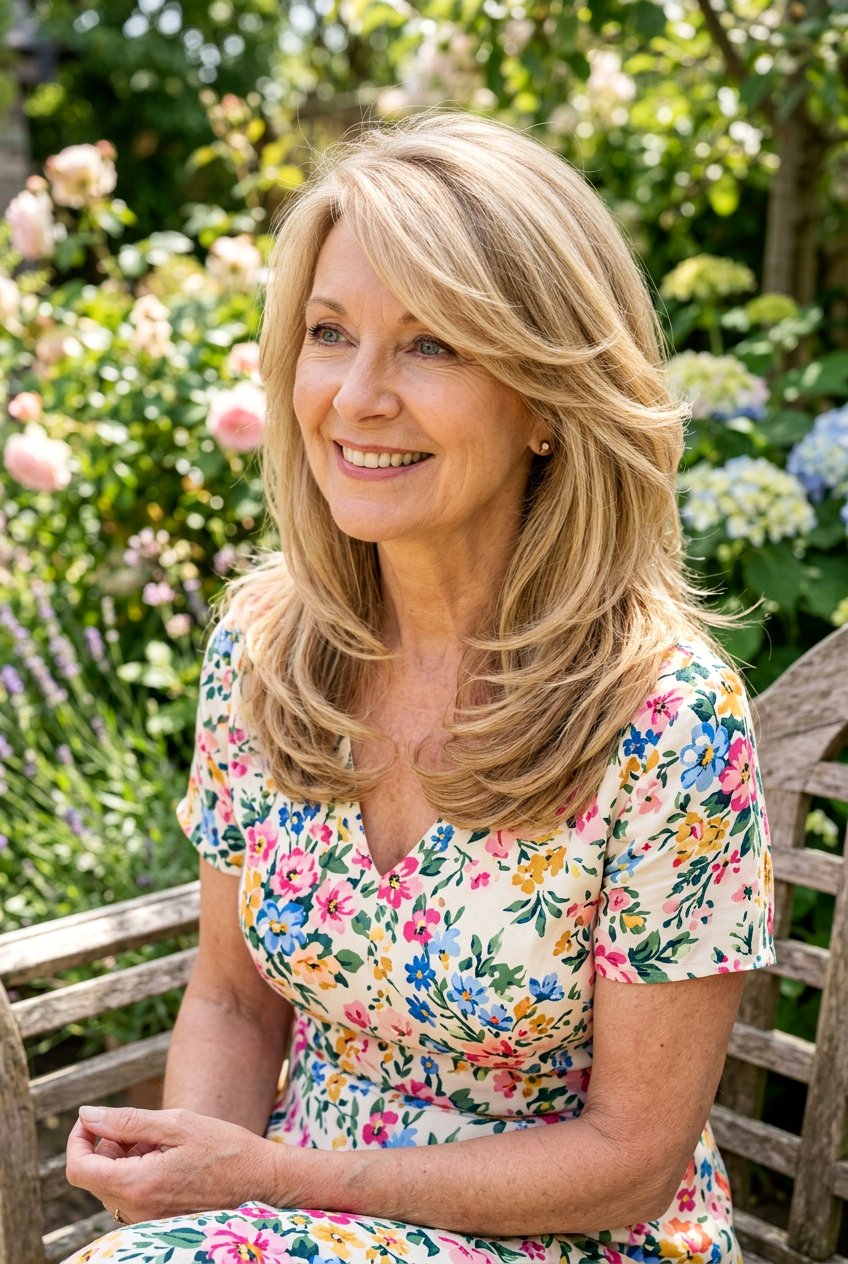 Shoulder Length Layered Haircut - 20 layered haircut for women over 60 with thin hair - 20 layered haircut for women over 60 with thin hair