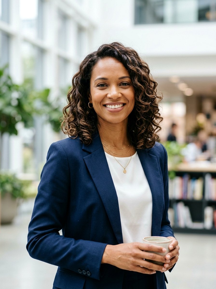 Shoulder Length Layered Lob For Loose Curls - 20 haircut for loose curl pattern women - 20 haircut for loose curl pattern women