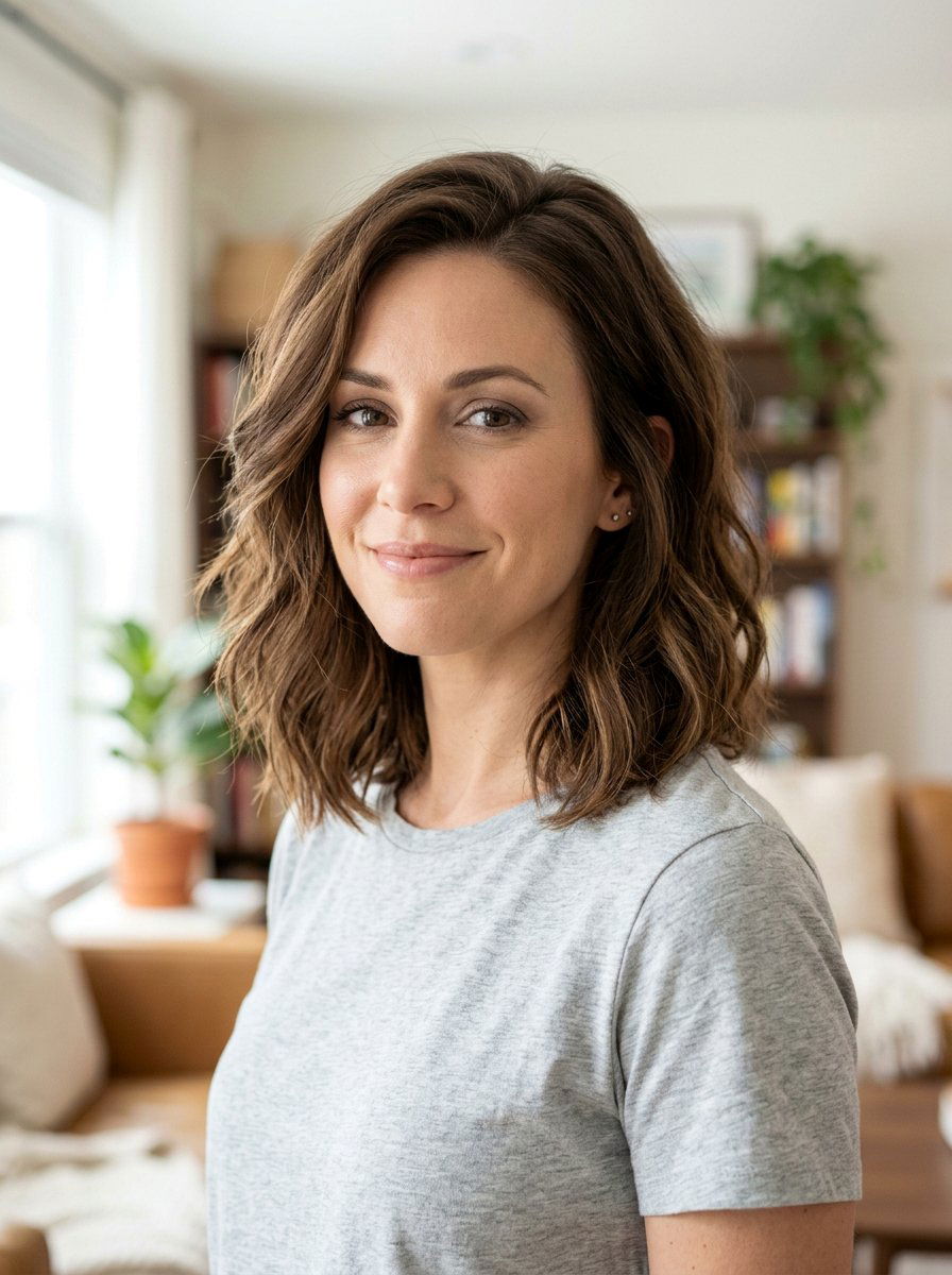 Shoulder Length Layered Lob For Thick Hair - 20 shoulder length haircut for thick hair - 20 shoulder length haircut for thick hair