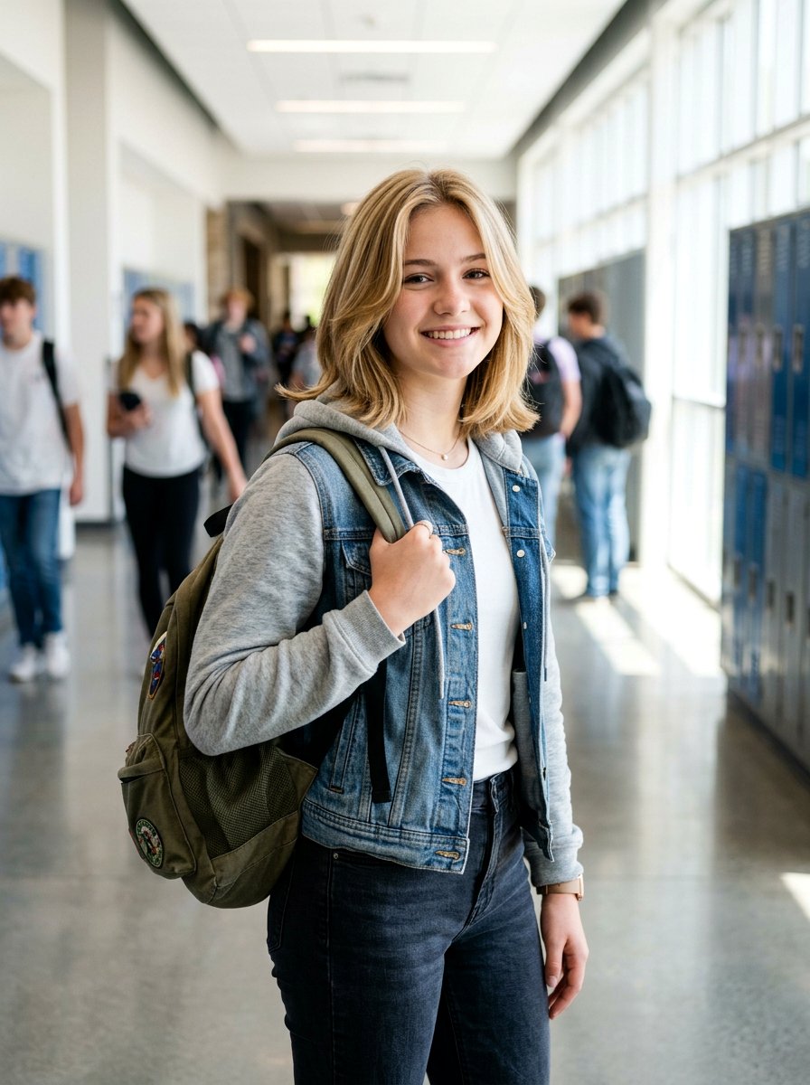 Shoulder Length Layers Haircut - 20 teen girls haircut ideas for school - 20 teen girls haircut ideas for school