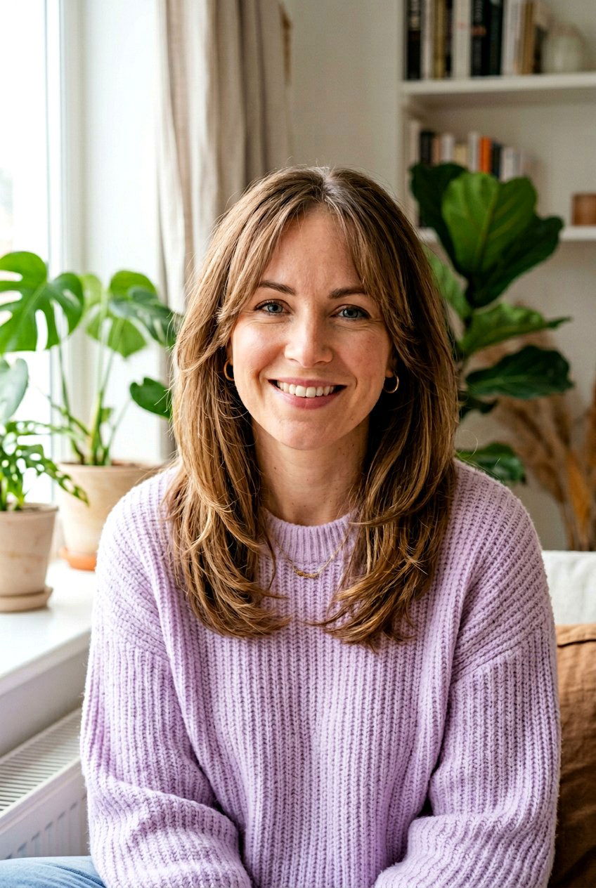 Shoulder Length Layers Receding Temples - 20 haircut for receding temples women - 20 haircut for receding temples women