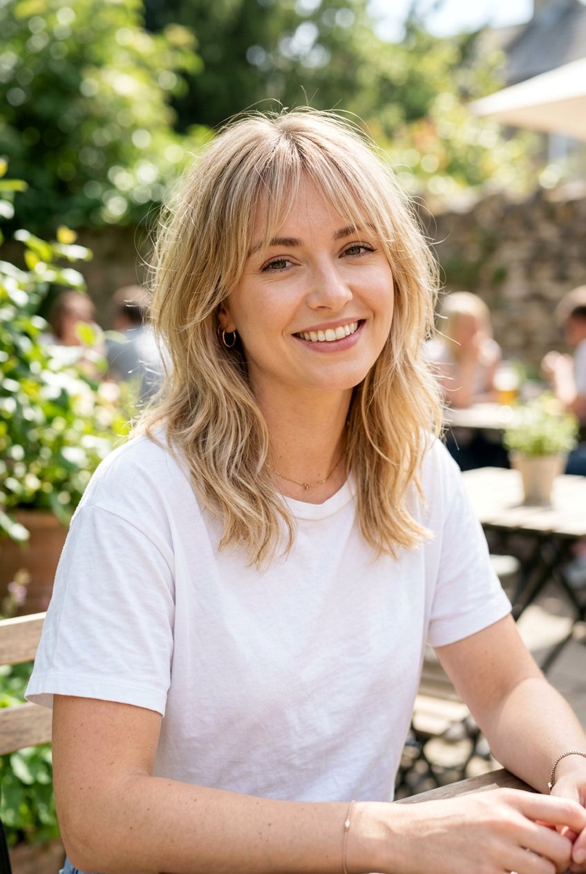 Shoulder Length Layers With Wispy Bangs - 20 low maintenance haircut for shoulder length layers - 20 low maintenance haircut for shoulder length layers